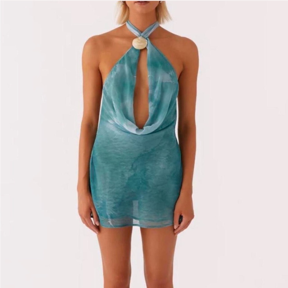 Peppermayo Cowl Neck Dress